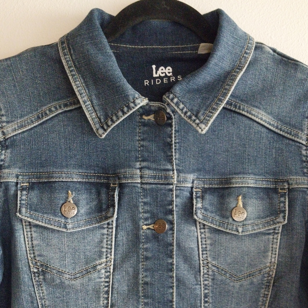 Lee Riders Blue Denim Jacket - Picture 6 of 9